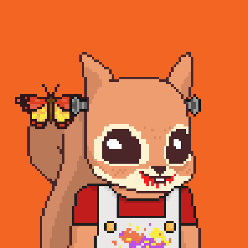 Pixel Squirrels #1696
